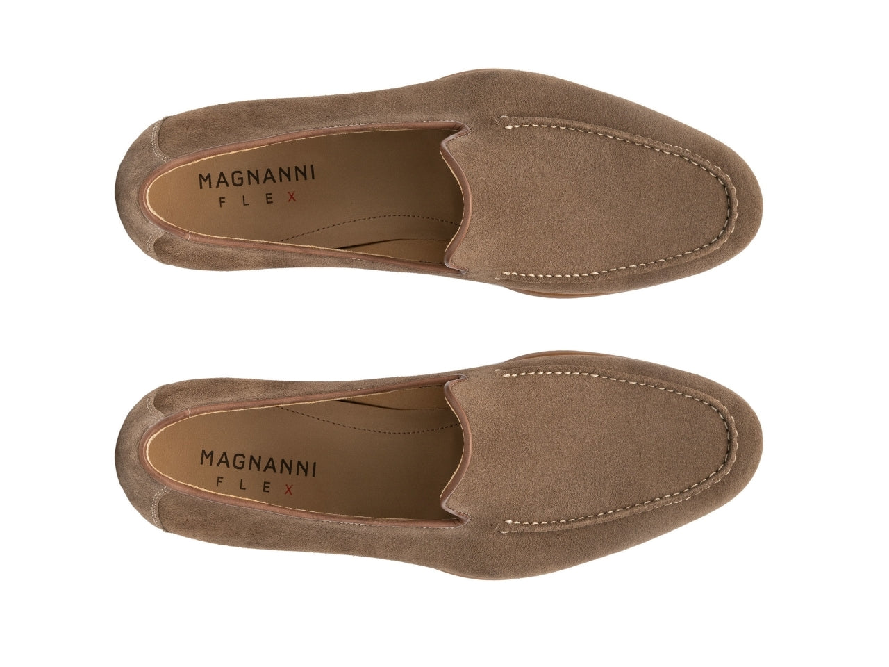 Magnanni Lécera Suede Torba Suede Loafer