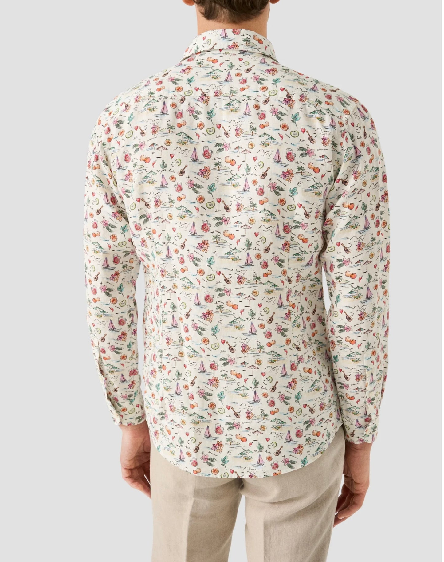 Eton Linen Vacation Shirt