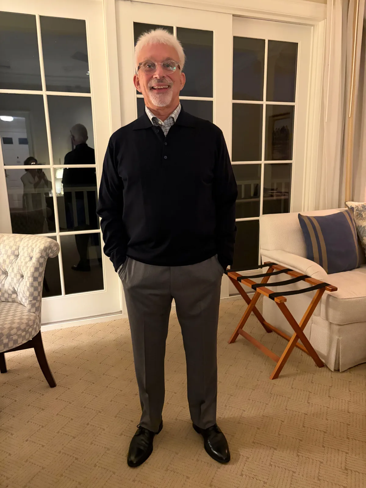 Client at Joseph's Clothier