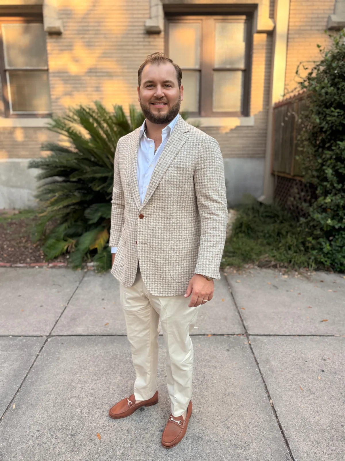 Client at Joseph's Clothier
