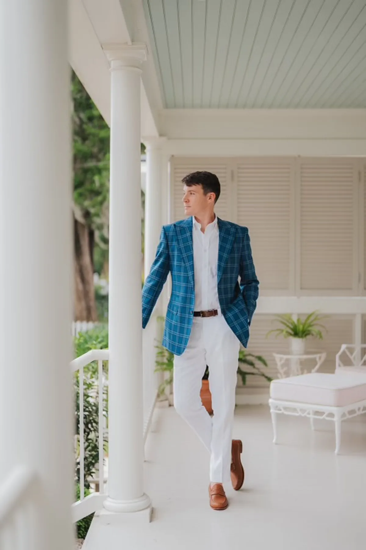 Client at Joseph's Clothier