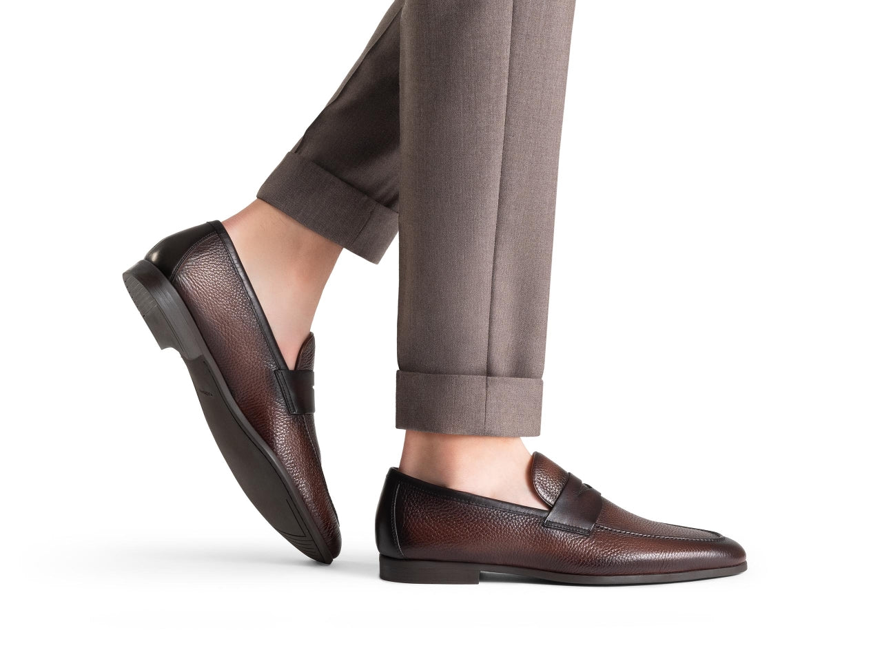 Magnanni Diezma II Brown Loafer