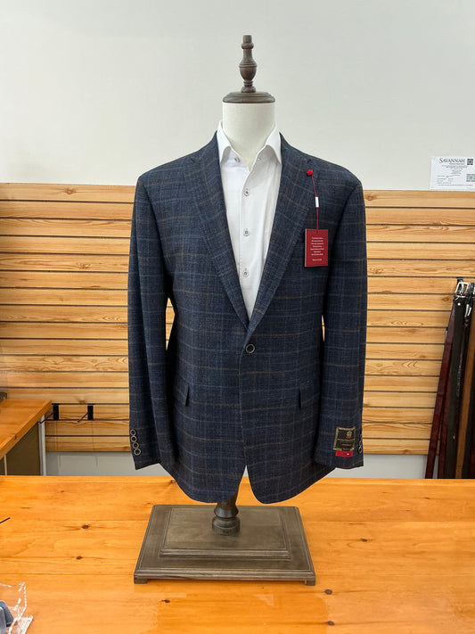 TailorRed Blue Plaid Sport Coat