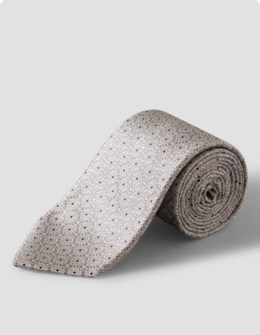 Eton Italian Tan Medallion Tie