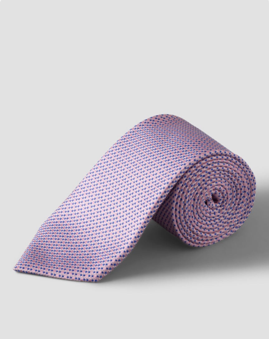 Eton Italian Pink Woven Tie