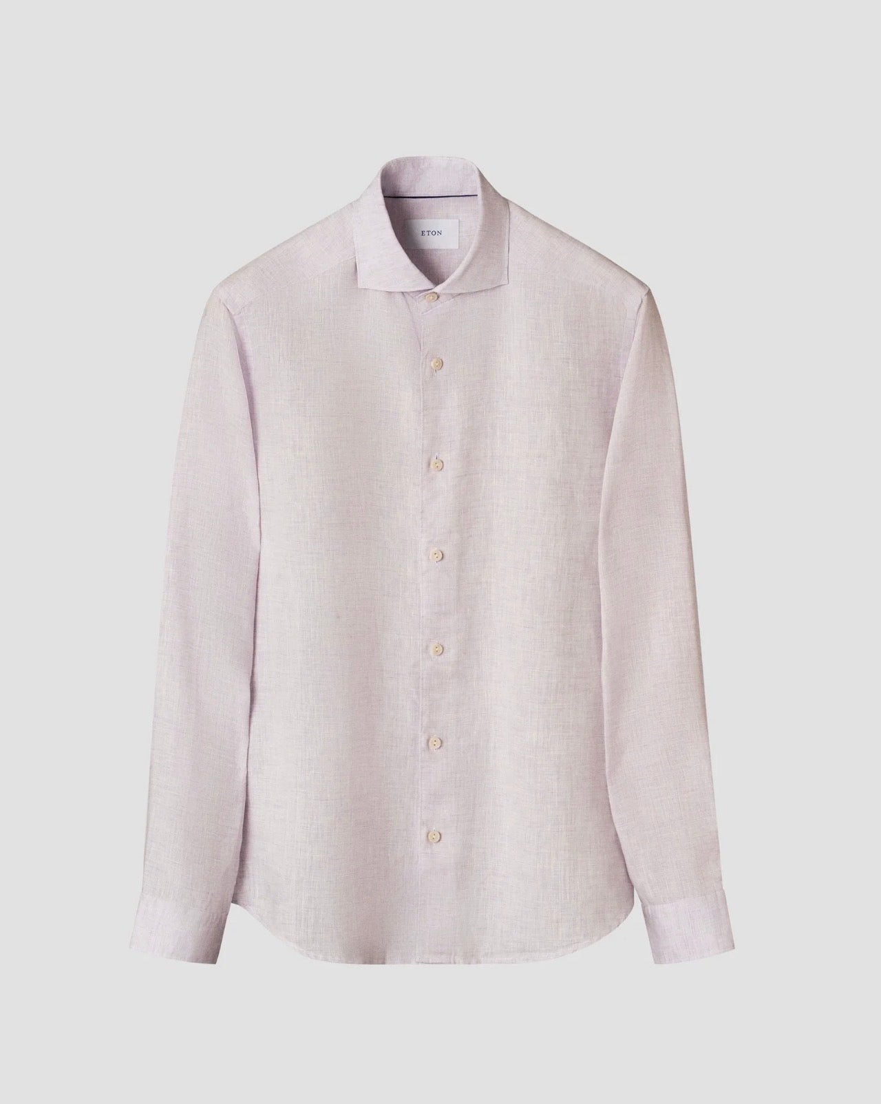 Eton Purple Linen Shirt