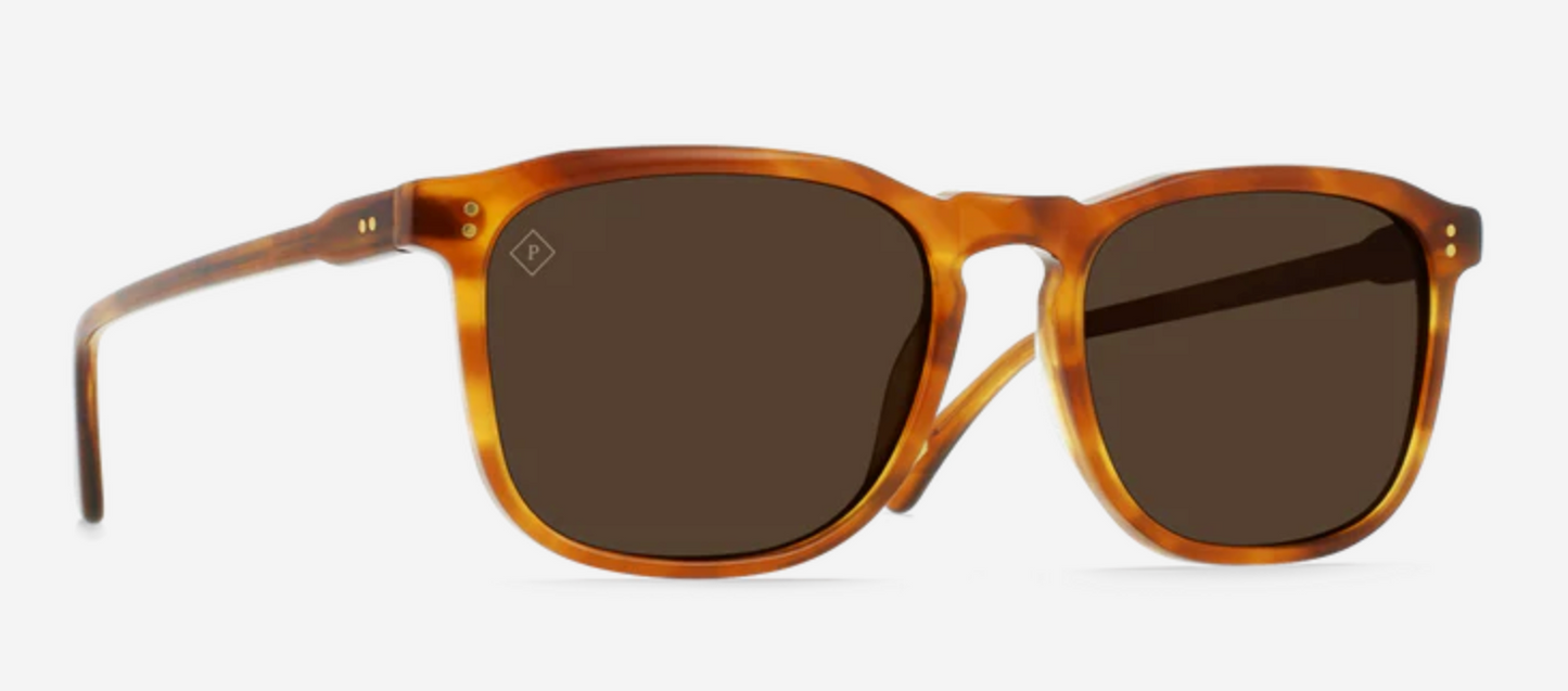 Raen Wiley Sunglasses Sante Fee Tortoise/ Vibrant Brown Polarized