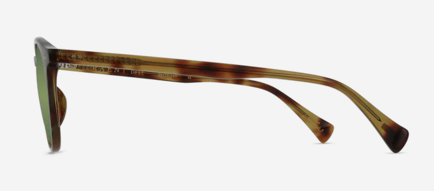 Raen Basq Sunglasses Moab Tortoise / Green