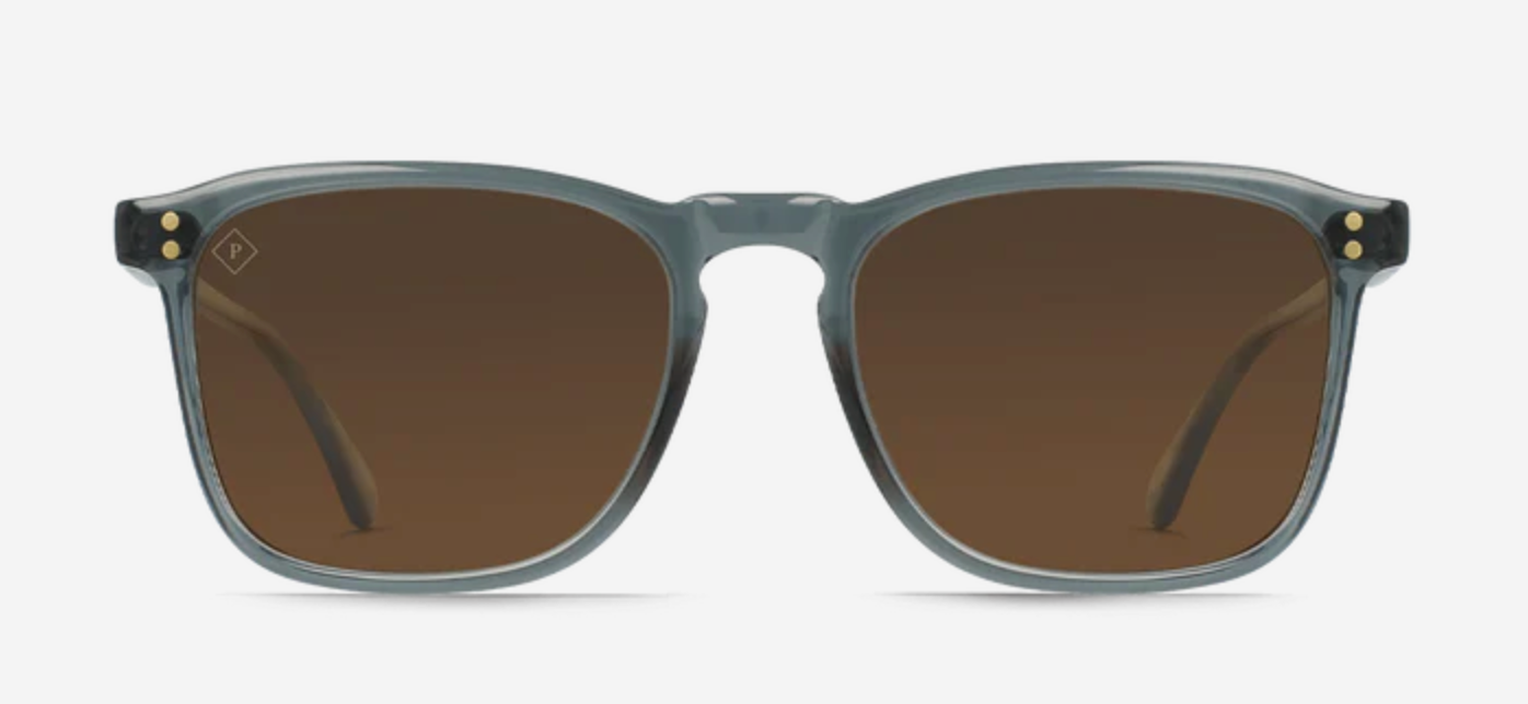 Raen Wiley Sunglasses Slate / Vibrant Brown Polarized