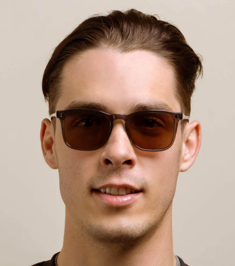 Raen Wiley Sunglasses Slate / Vibrant Brown Polarized