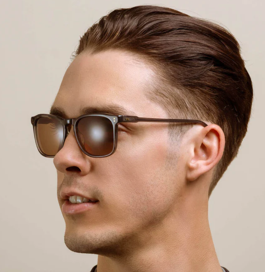 Raen Wiley Sunglasses Slate / Vibrant Brown Polarized
