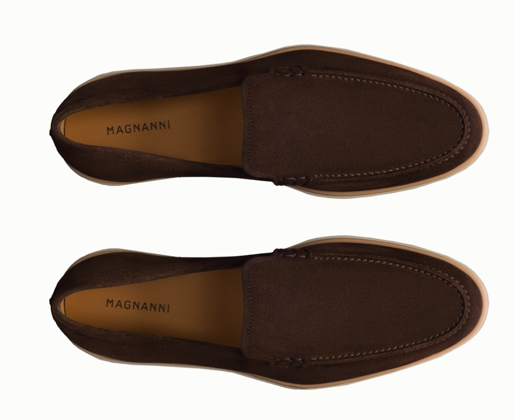 Magnanni Lourenco Dark Brown Suede