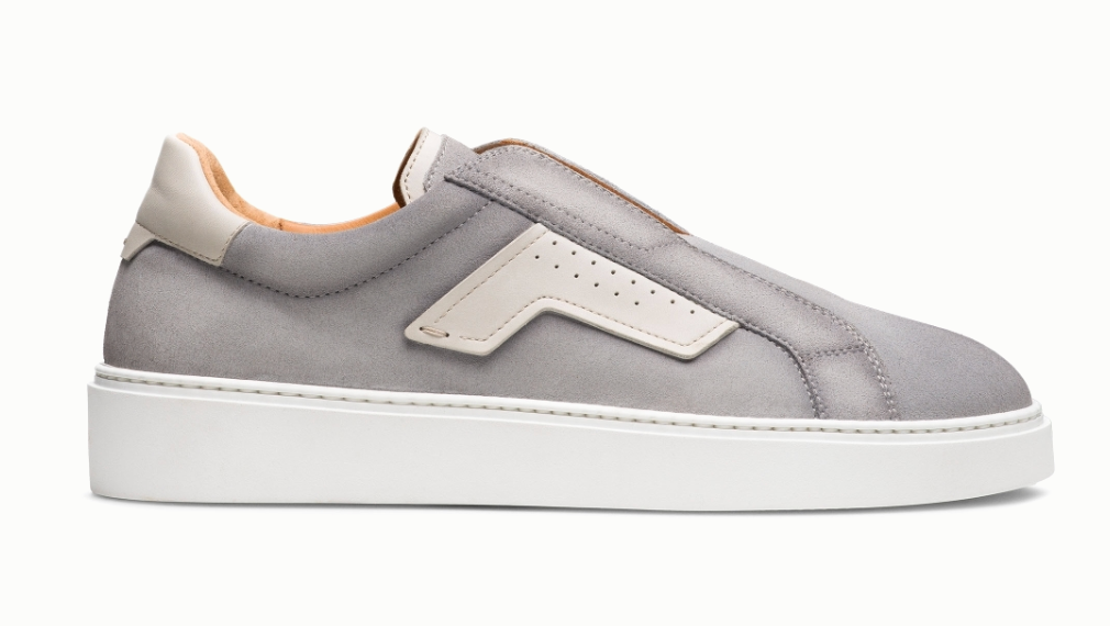 Magnanni Phoenix Slip Gray Suede